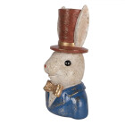 Clayre & Eef - Gentleman im Landhaus: Deko-Figur Hase...