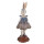 Clayre & Eef - Landhaus-Ballerina: Deko-Figur Hase im Glitzer-Tutu für Dein romantisches Cottage - 35 x 15 x 14 cm