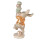 Clayre & Eef - Balancier-Akt & Zucker-Schock: Deko-Figur Hase mit XXL-Eis für Dein humorvolles Landleben - 28 x 16 x 10 cm