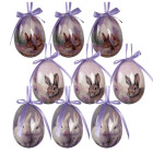 Clayre & Eef - Ostern Anhänger Set 9 Eier...