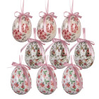 Clayre & Eef - Ostern Anhänger Set 9 Eier...