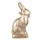 Clayre & Eef - Ostern Dekofigur Oster-Hase Goldfarbig von - 11x5x22 cm