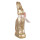 Clayre & Eef - Ostern Dekofigur Oster-Hase Goldfarbig von - 11x5x22 cm