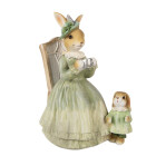 Clayre & Eef - Dekorationsfigur Osterhase Braun...