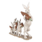 Clayre & Eef - Dekorationsfigur Oster-Hase Beige...
