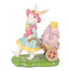 Clayre & Eef - Dekorationsfigur Oster-Hase mit...