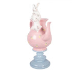 Clayre & Eef - Dekorationsfigur Teekessel mit...
