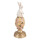 Clayre & Eef - Blütentraum zu Ostern: Hase auf großem Ei -  ca. 10x26 cm