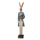 Clayre & Eef - Deko Hase Gold Kunststoff - 7x6x32 cm
