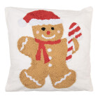 Clayre & Eef Kissenhülle "Gingerbread...