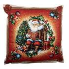 Clayre & Eef Kissenhülle "Santa’s...