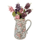 Clayre & Eef Deko-Krug "Rose Garden Grey"...