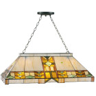 LumiLamp - Tiffany Hängelampe Lampe L ca. 124 X...