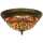 LumiLamp - Tiffany Deckenlampe Glaslampe ca. 19 x 2x E14 Max. 40W 5LL-5360 -  ca. 38 cm
