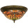 Tiffany Deckenlampe Glaslampe ca. 19 x Ø 38 cm 2x E14 Max. 40W Clayre & Eef 5LL-5360