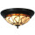 Tiffany Deckenlampe Glaslampe ca. 19 x Ø 38 cm 2x E14 Max. 40W Clayre & Eef 5LL-5363