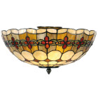 LumiLamp - Tiffany Deckenlampe Glaslampe - H  ca. 40cm...