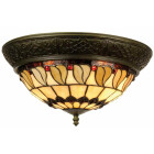 LumiLamp - Tiffany Deckenleuchte Hängelampe Lampe H...