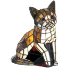LumiLamp - Tiffany Stehlampe Lichtfigur Bleiglas Lampe...