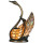 Tiffany Stehlampe Lichtfigur Schwan ca. 45 x Ø 30 cm 1 x E14 Max. 40W Clayre & Eef 5LL-9883