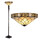 LumiLamp - Monumentale Schönheit: Tiffany Stehlampe Glaskunst im klassischen TorchÃ¨re-Stil - 179 cm