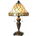 Tiffany Stehlampe Tischlampe  Ø 36*62 cm E27/max 2*60W  Clayre & Eef 5LL-5408