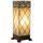 Tiffany Lichtsäule Stehlampe Tischlampe ca. 45 x 18 cm E27 Max. 60W Clayre & Eef 5LL-1139