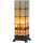LumiLamp - Tiffany Lichtsäule Tischlampe Stehlampe 1 x E14 Max. 40W 5LL-9228 - ca. 35 x 12,5 cm