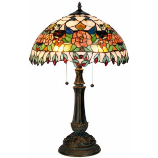 Tiffany Stehlampe Tischlampe Höhe 67cm Ø = 51cm Clayre & Eef 5LL-5530