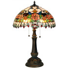 LumiLamp - Tiffany Stehlampe Tischlampe Höhe  ca....