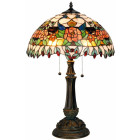 Tiffany Stehlampe Tischlampe Höhe 67cm Ø =...