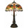 Tiffany Stehlampe Tischlampe Höhe 67cm Ø = 51cm Clayre & Eef 5LL-5530