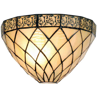 LumiLamp - Tiffany Wandlampe Lampe E14/max 1 40W 5LL-1138 - 30 15 20 cm